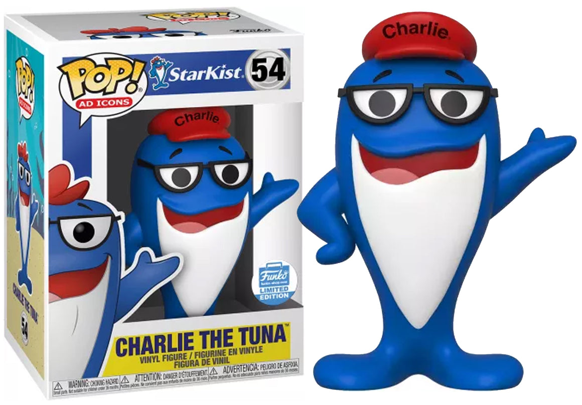 Funko Pop Vinyl Figure Charlie The Tuna Funko Shop Exclusive #54
