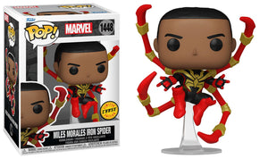 Funko Pop Vinyl Figure Chase Edition Miles Morales Iron Spider #1448 - Marvel