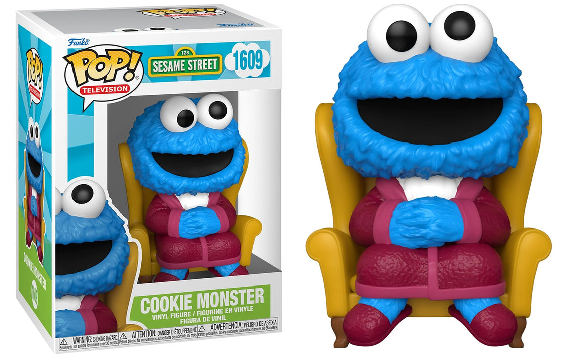 Funko Pop Vinyl Figure Cookie Monster #1609 - Sesame Street