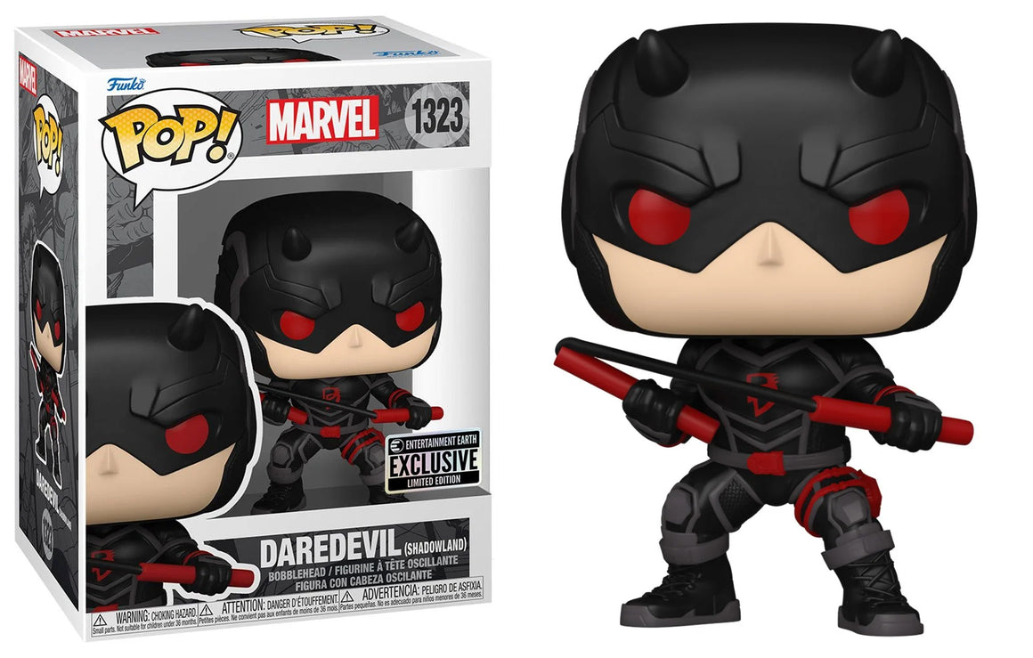 Funko Pop Vinyl Figurine Entertainment Earth Daredevil (Shadowland) #1323 - Marvel