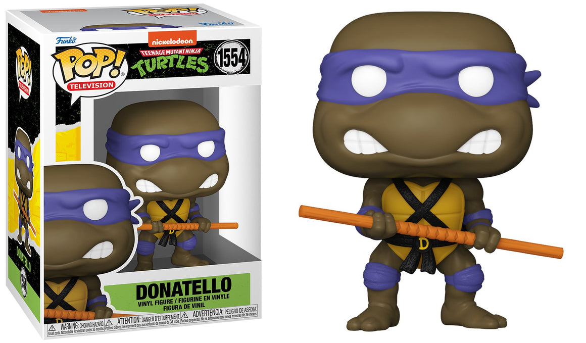 Funko Pop Vinyl Figure Donatello w/Bo Staff #1554 - Teenage Mutant Ninja Turtles