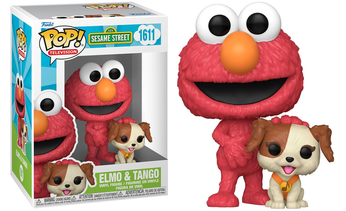 Funko Pop Vinyl Figure Elmo & Tango #1611 - Sesame Street