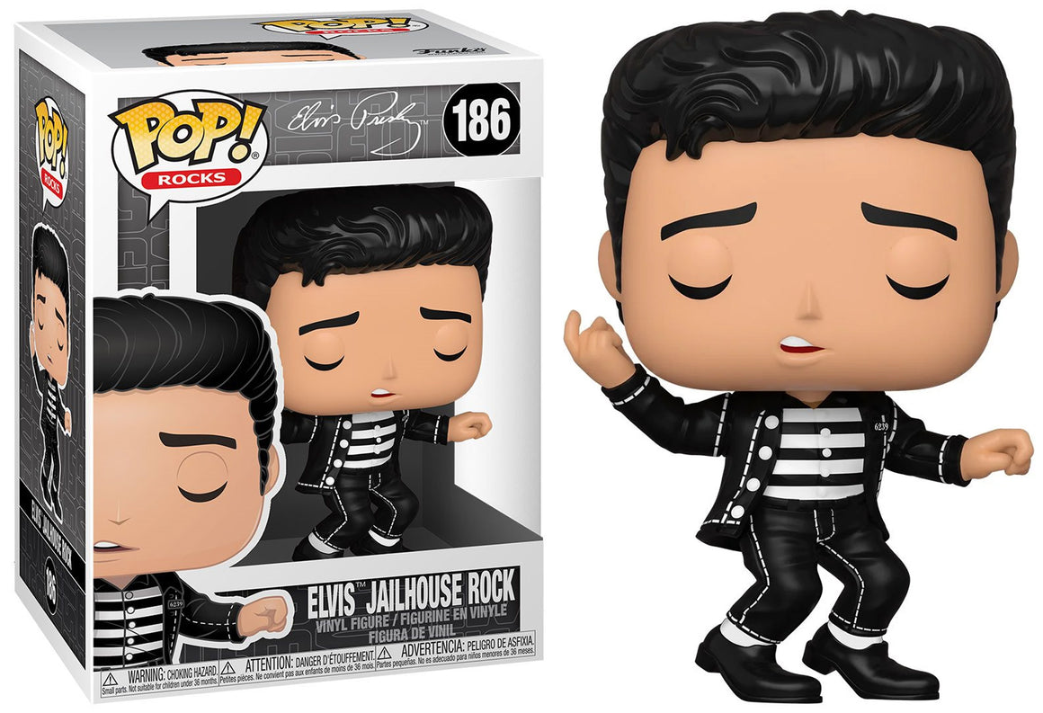 Funko Pop Vinyl Figure Elvis Presley Jailhouse Rock #186