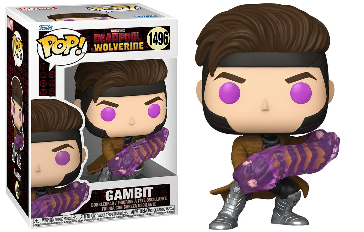 Funko Pop Vinyl Figure Gambit #1496 - Deadpool & Wolverine