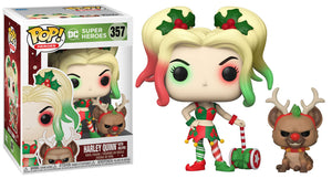 Funko Pop Vinyl Figure Harley Quinn w/Helper #357