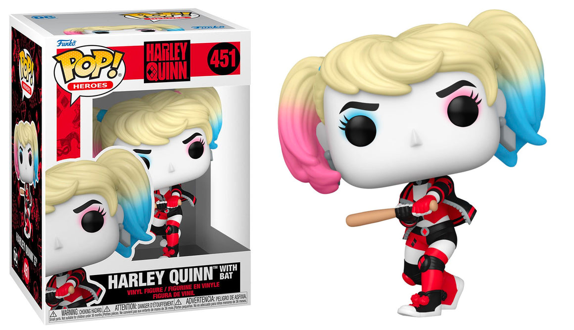 Funko Pop Vinyl Figure Harley Quinn with Bat #451 - Harley Quinn