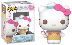 Funko Pop Vinyl Figure Hello Kitty with Ice Cream #99- Hello Kitty