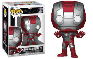 Funko Pop Vinyl Figure Iron Man Mark 5 Infinity Saga #1474- Marvel