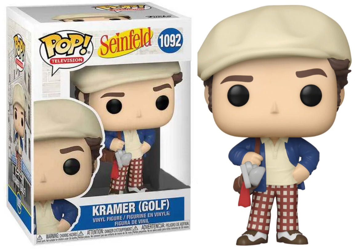 Funko Pop Vinyl Figure Kramer Golf #1092- Seinfeld