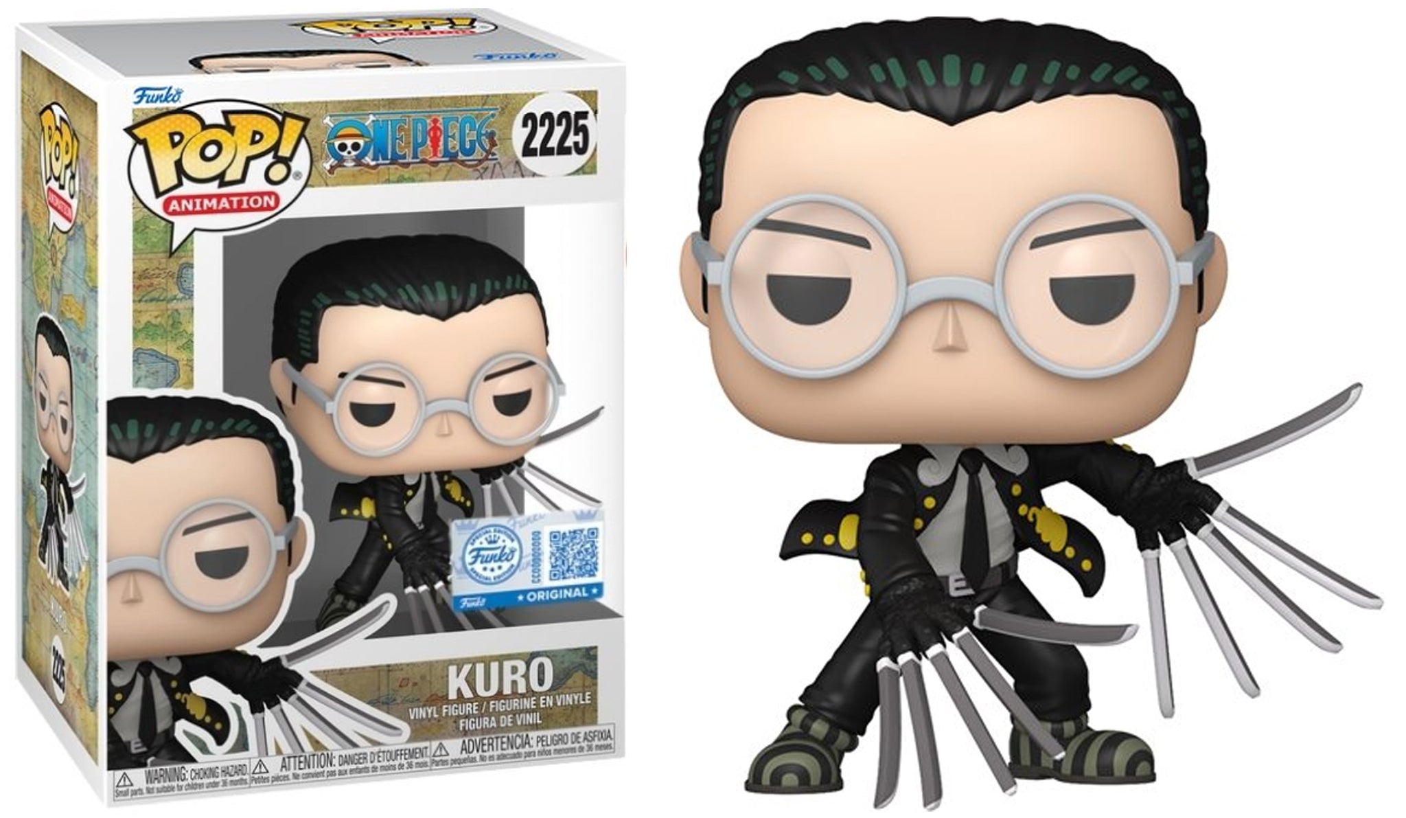 One Piece Kuro Funko Pop! Vinyl Figure #2225 - Funko Shop Specialty Series