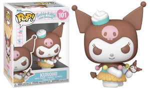 Funko Pop Vinyl Figure Kuromi with Ice Cream #101- Hello Kitty