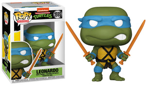 Funko Pop Vinyl Figure Leonardo w/Swords #1555 - Teenage Mutant Ninja Turtles