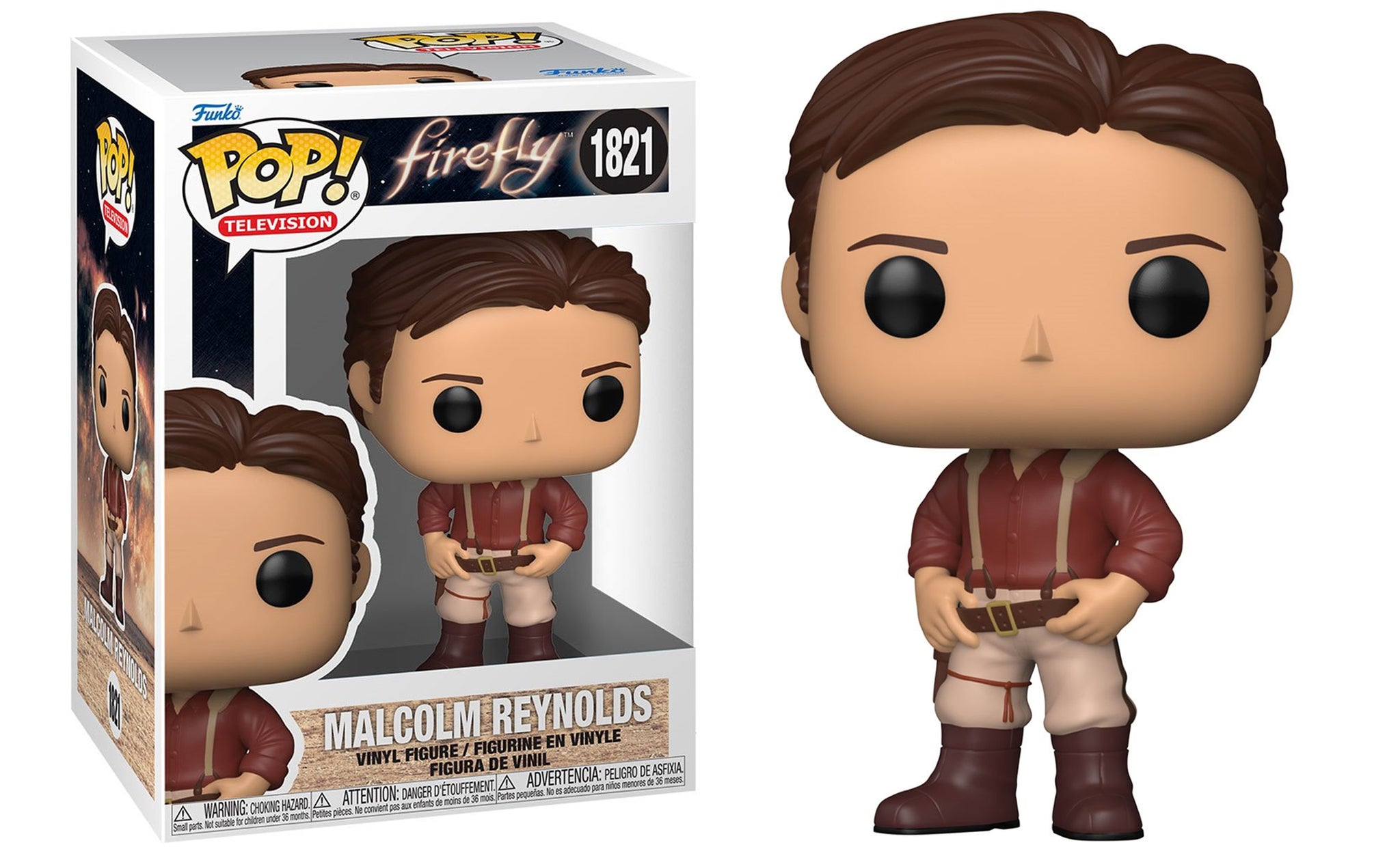 Funko Vinyl Malcolm Reynolds #1821 - Firefly