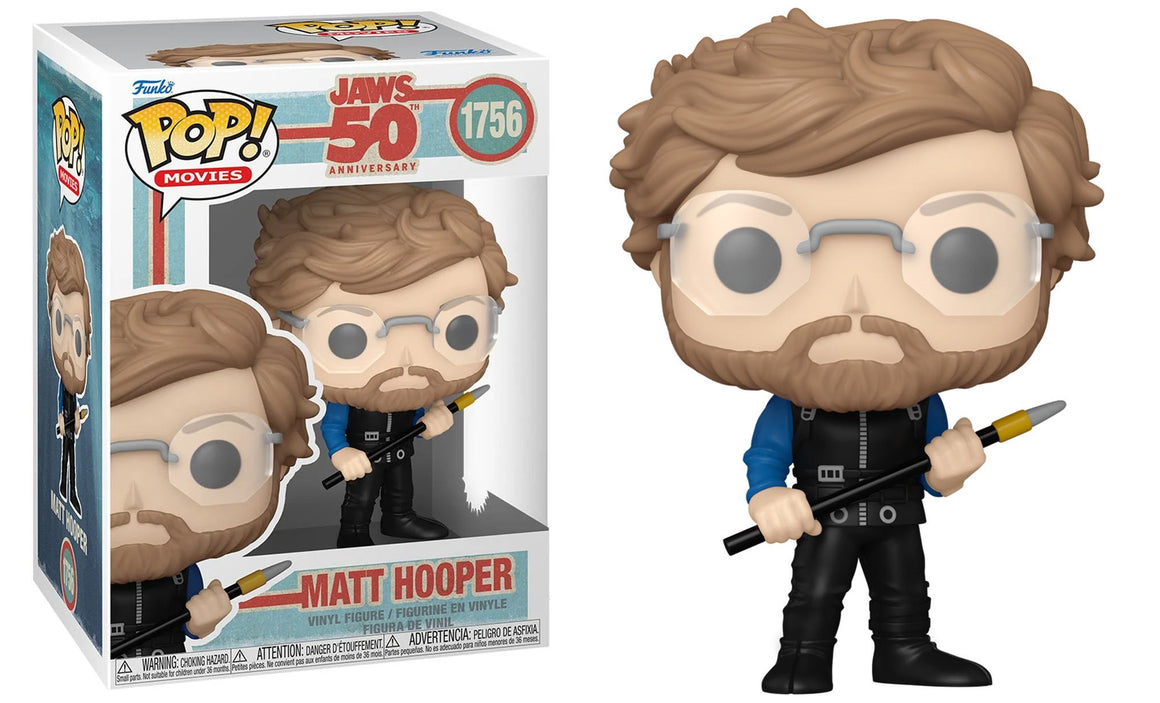 Funko Pop Vinyl Figures Matt Hooper #1756 - Jaws