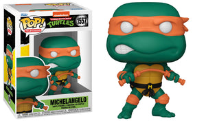 Funko Pop Vinyl Figure Michelangelo w/Nunchucks #1557 - Teenage Mutant Ninja Turtles