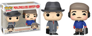 Funko Pop Vinyl Figures Neal Page & Del Griffith 2-pack - Planes, Trains & Automobiles