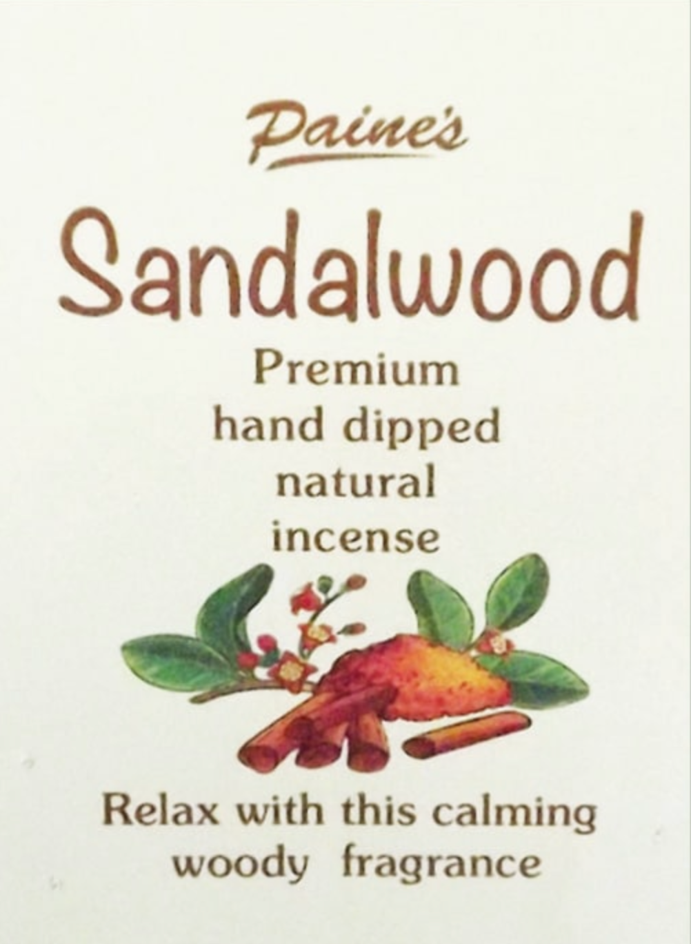 20 Sandalwood Scented Long Stick Incense