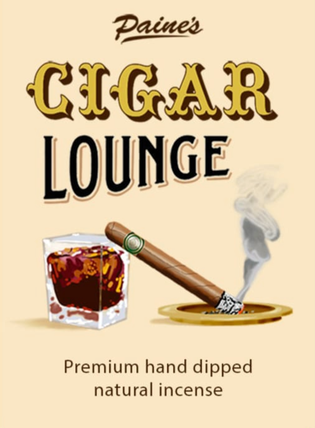 20 Cigar Lounge Scented Long Stick Incense