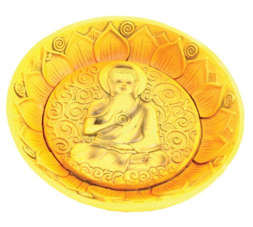 Buddha Incense Plate by Wild Berry