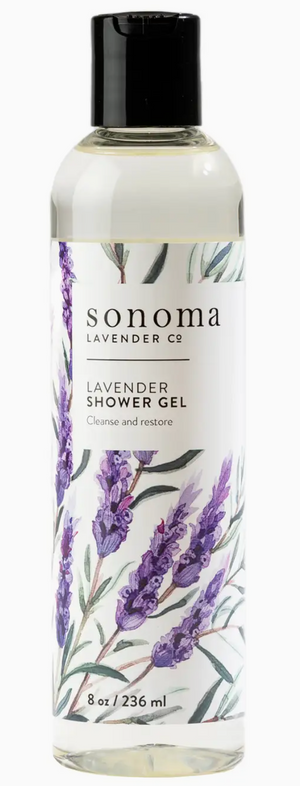 Shower Gel - Lavender ~ Sonoma Lavender Luxury Spa Gifts