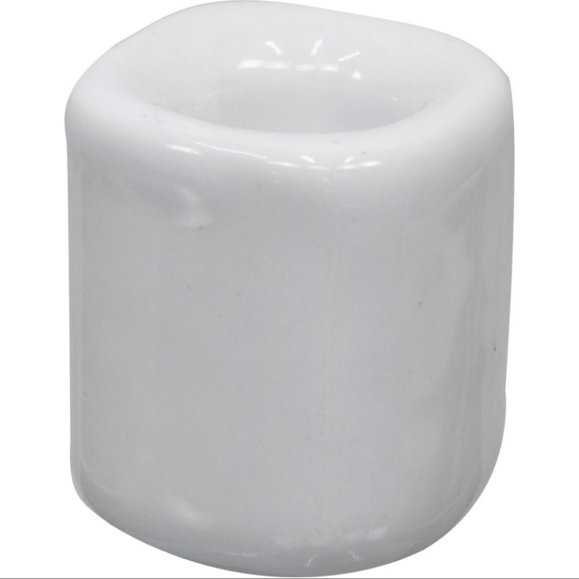 Ceramic Chime Ritual Candle Holder - White