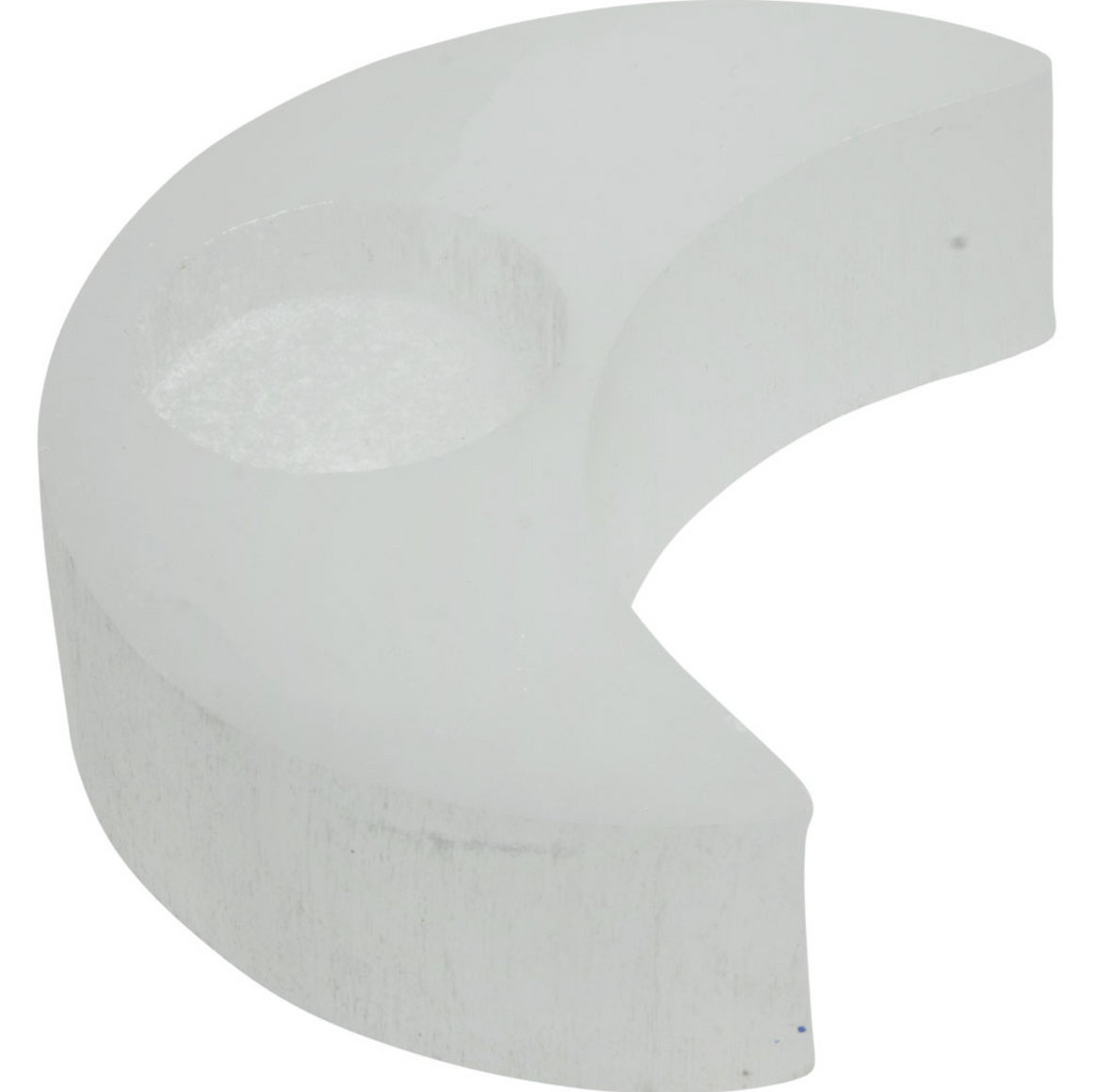 Selenite T-Light Holder - Moon