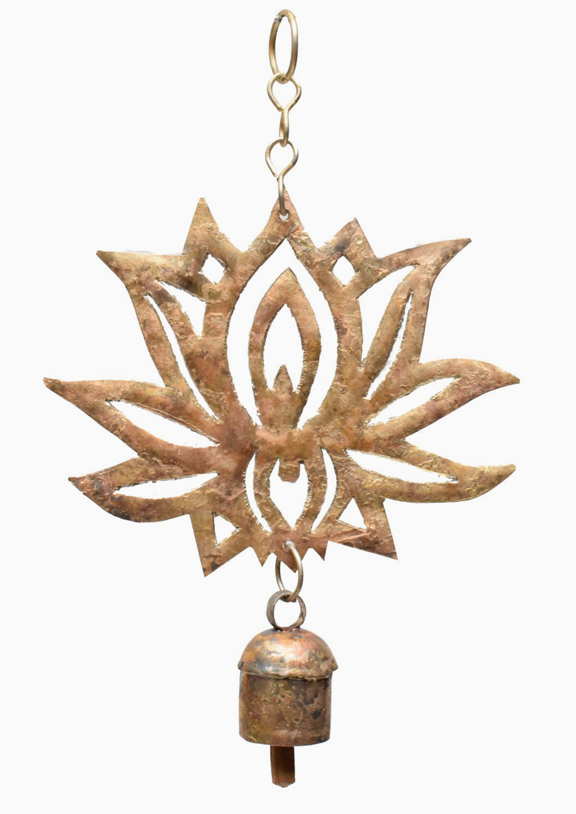 Hand-Cut Lotus Chime - Mira Fair Trade