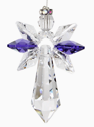 Crystal Guardian Angel™ - Large, Amethyst