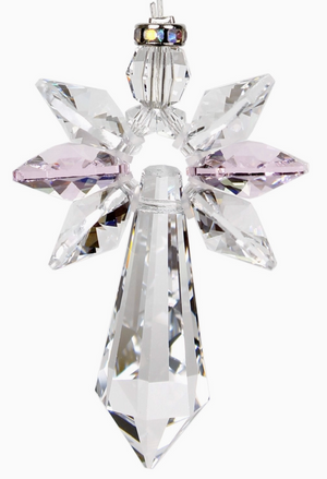 Crystal Guardian Angel™ - Large, Rose