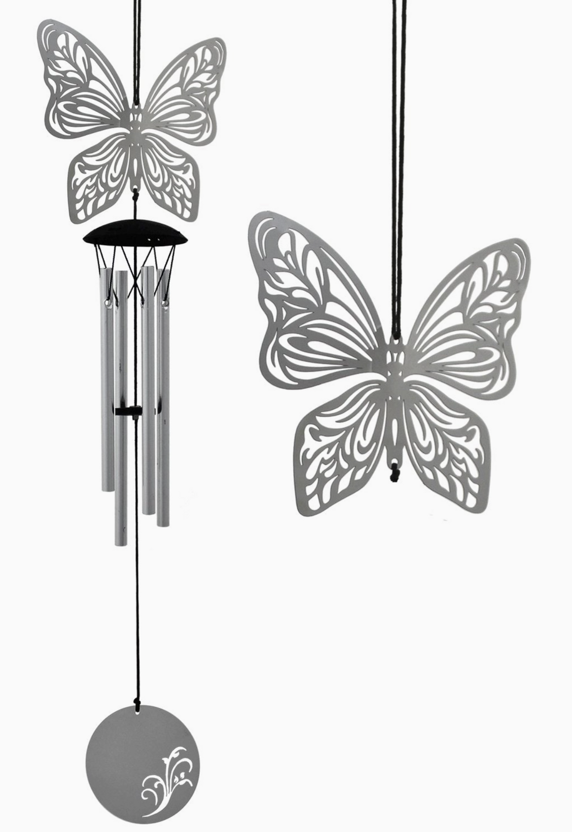 Butterfly Flourish Wind Chime ~ Woodstock Wind Chimes