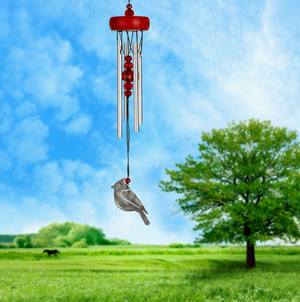 Cardinal Fantasy Wind Chime ~ Woodstock Wind Chimes