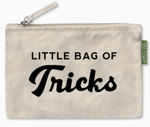 Little Bag of Tricks Large Zipper Pouch