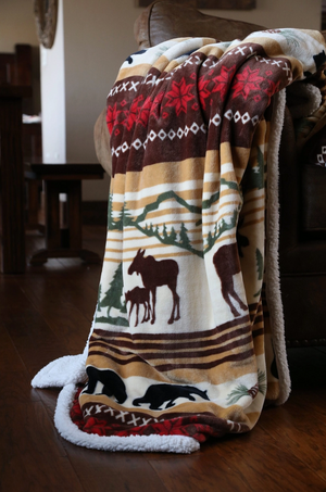 Hinterland Plush Throw