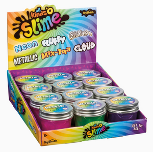 Metallic Slime, Shimmering Slime in Assorted Colors