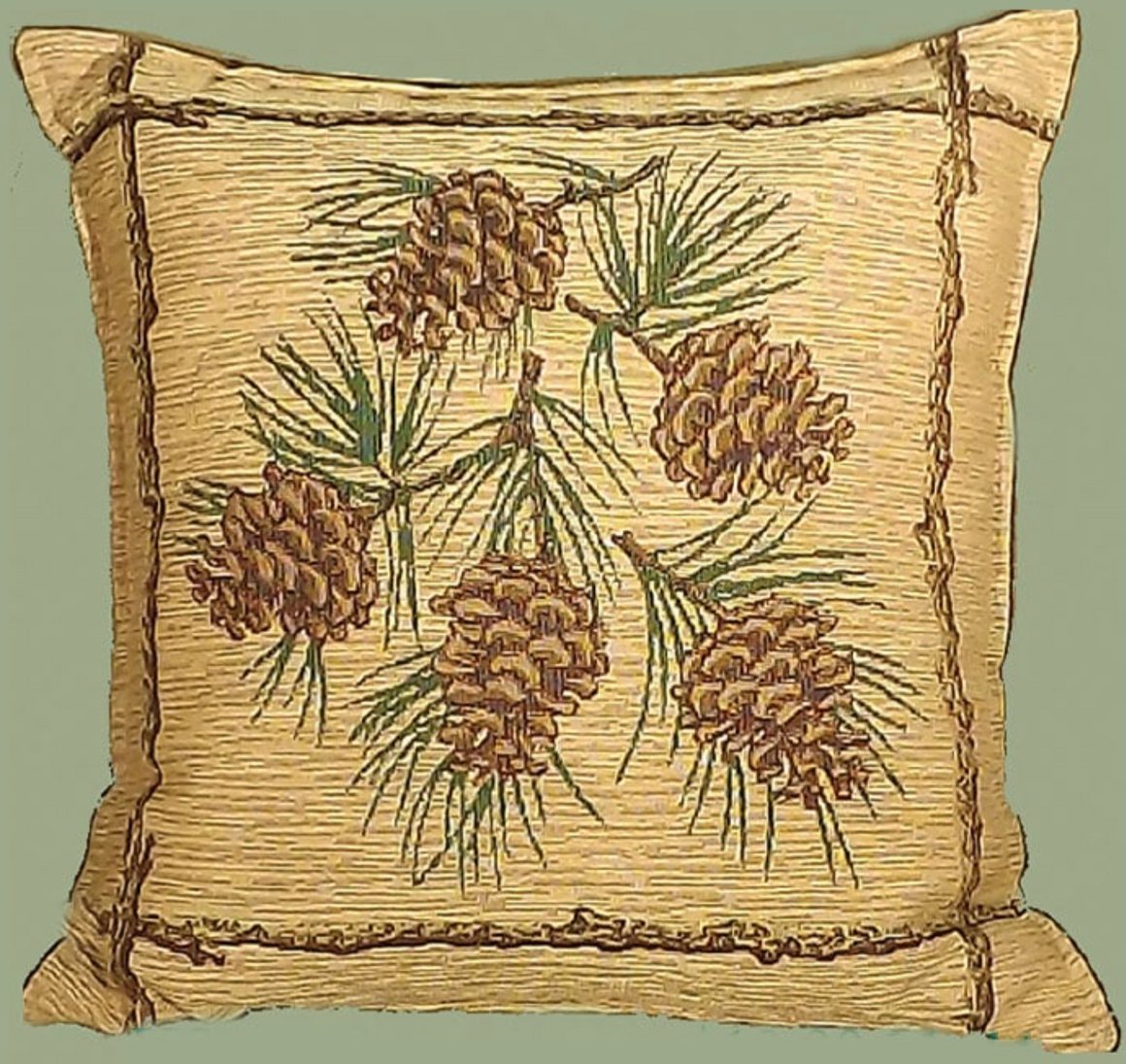 Cone design Tapestry Pillow