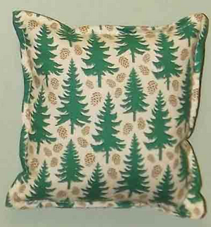 Tree & Pinecone design 6×6