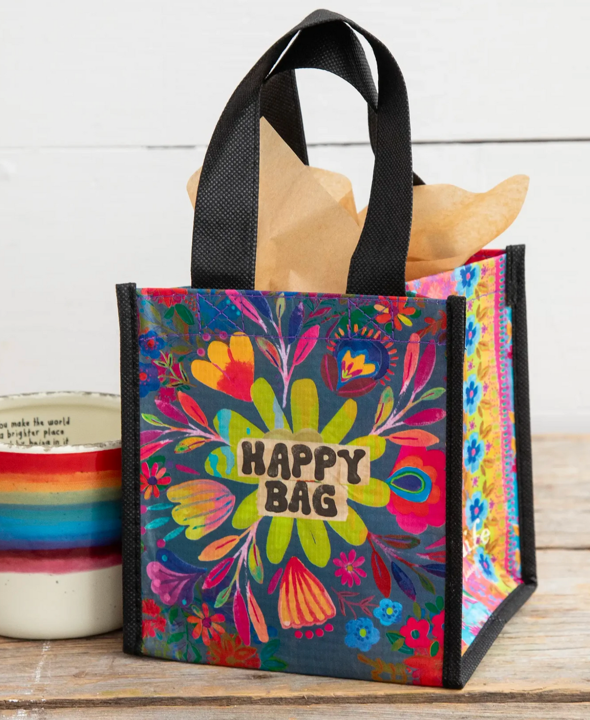 Small Happy Bag - Happy Bag Yellow Flower