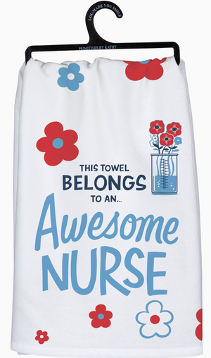 Awesome Nurse Kitchen Towel