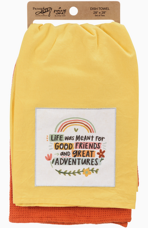 Good Friends Great Adventures Kitchen Towel Set