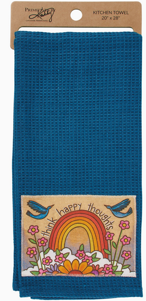 Think Happy Thoughts Kitchen Towel