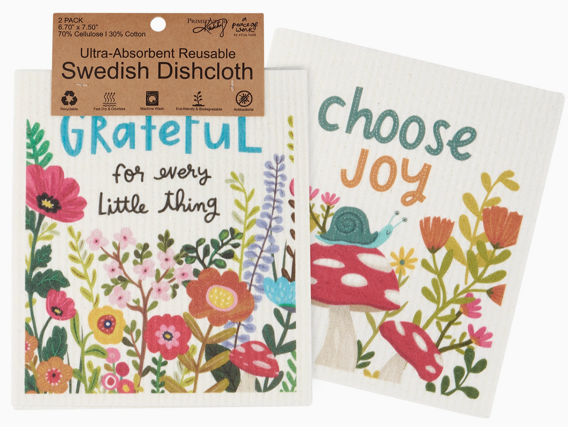 Choose Joy Swedish Dishcloth Set