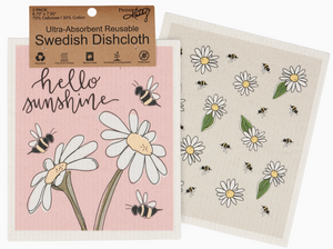 Sunshine Swedish Dishcloth Set