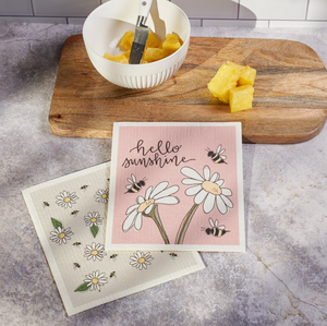 Sunshine Swedish Dishcloth Set
