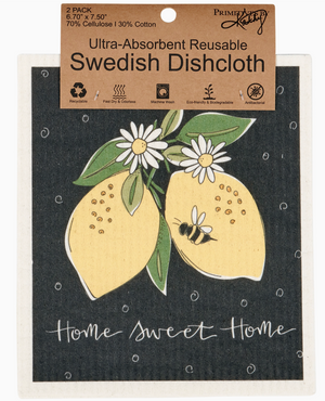 Home Sweet Home Swedish Dishcloth Set