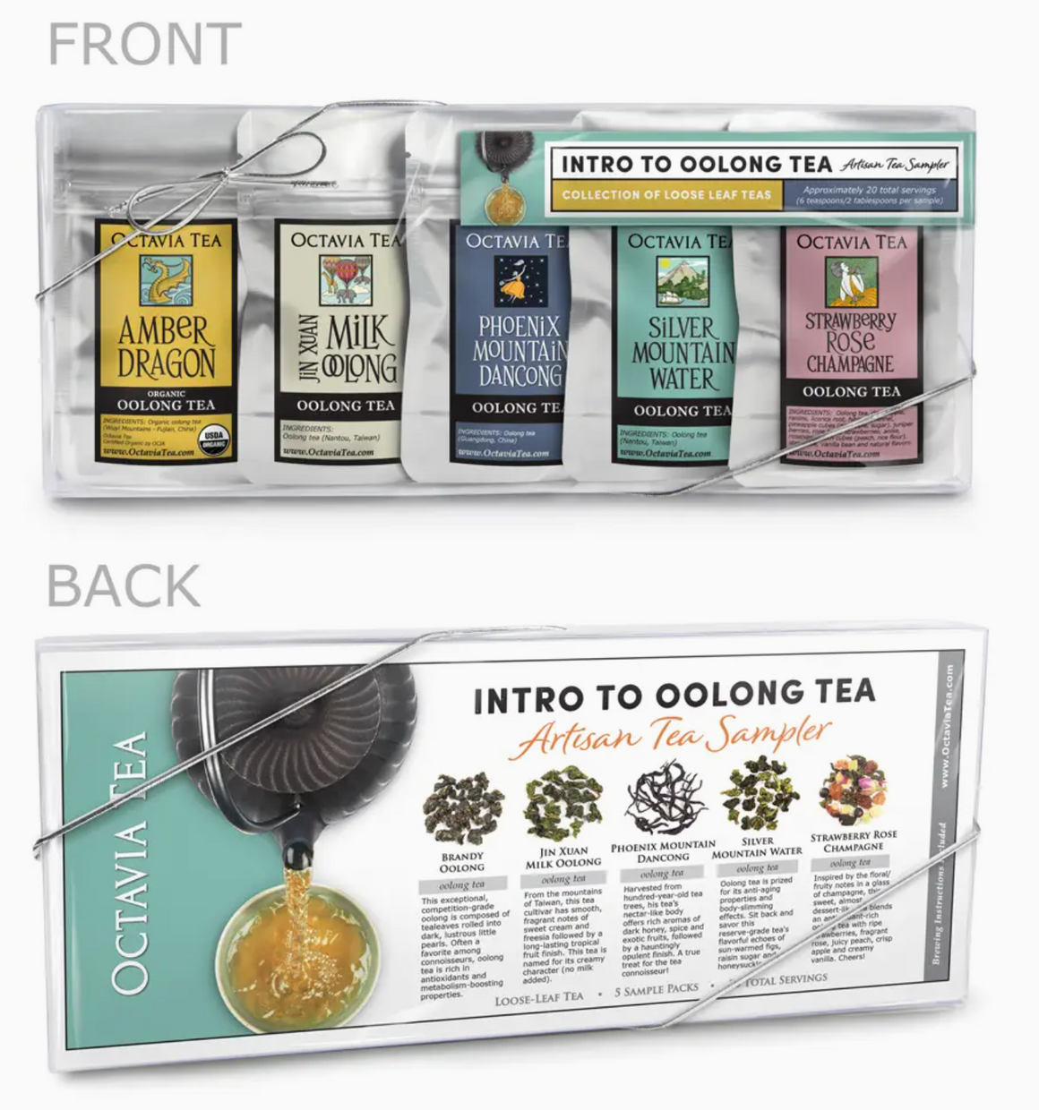 Intro To Oolong Tea - Sampler Set