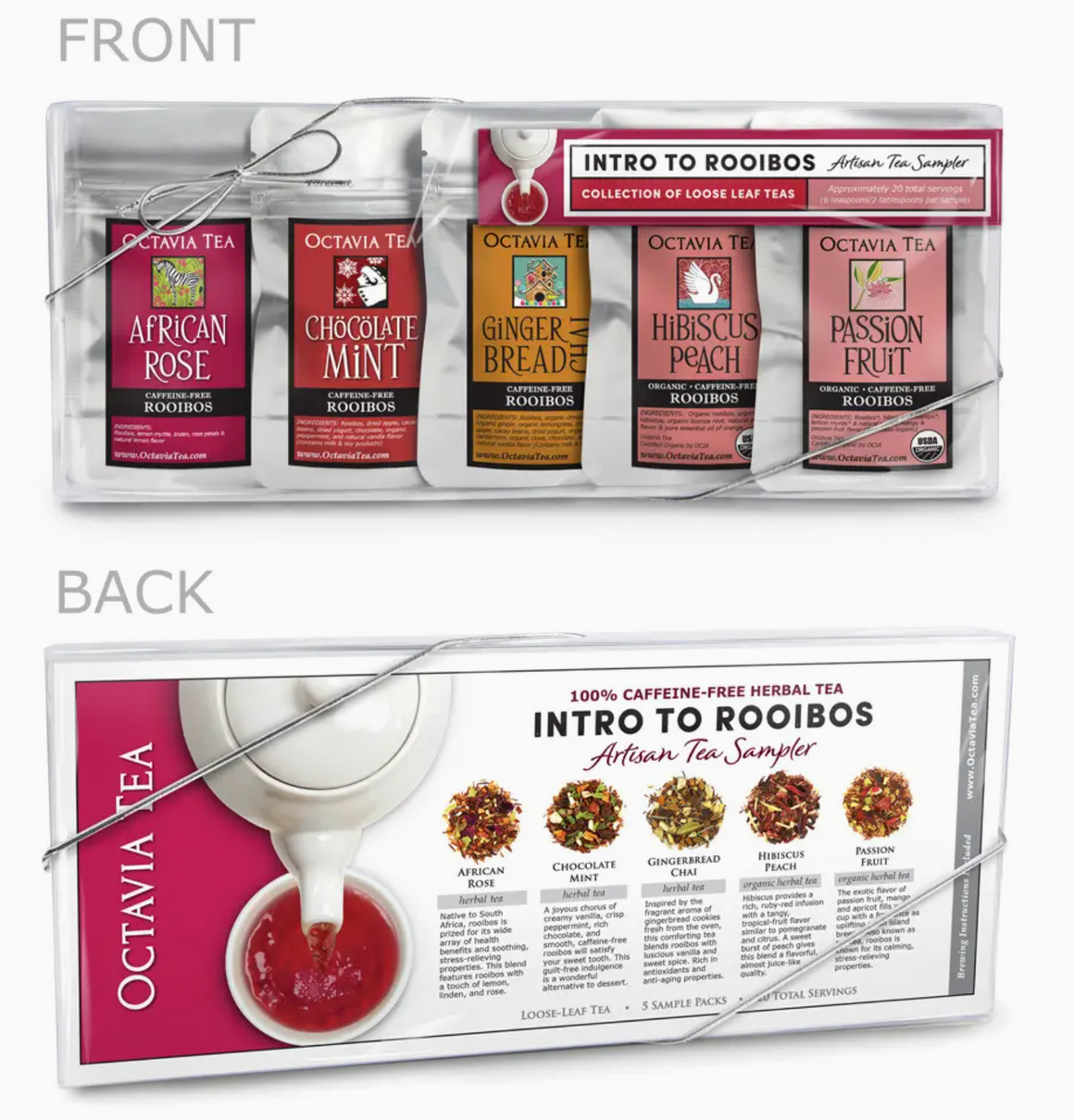 Intro To Rooibos Tea - Sampler Set