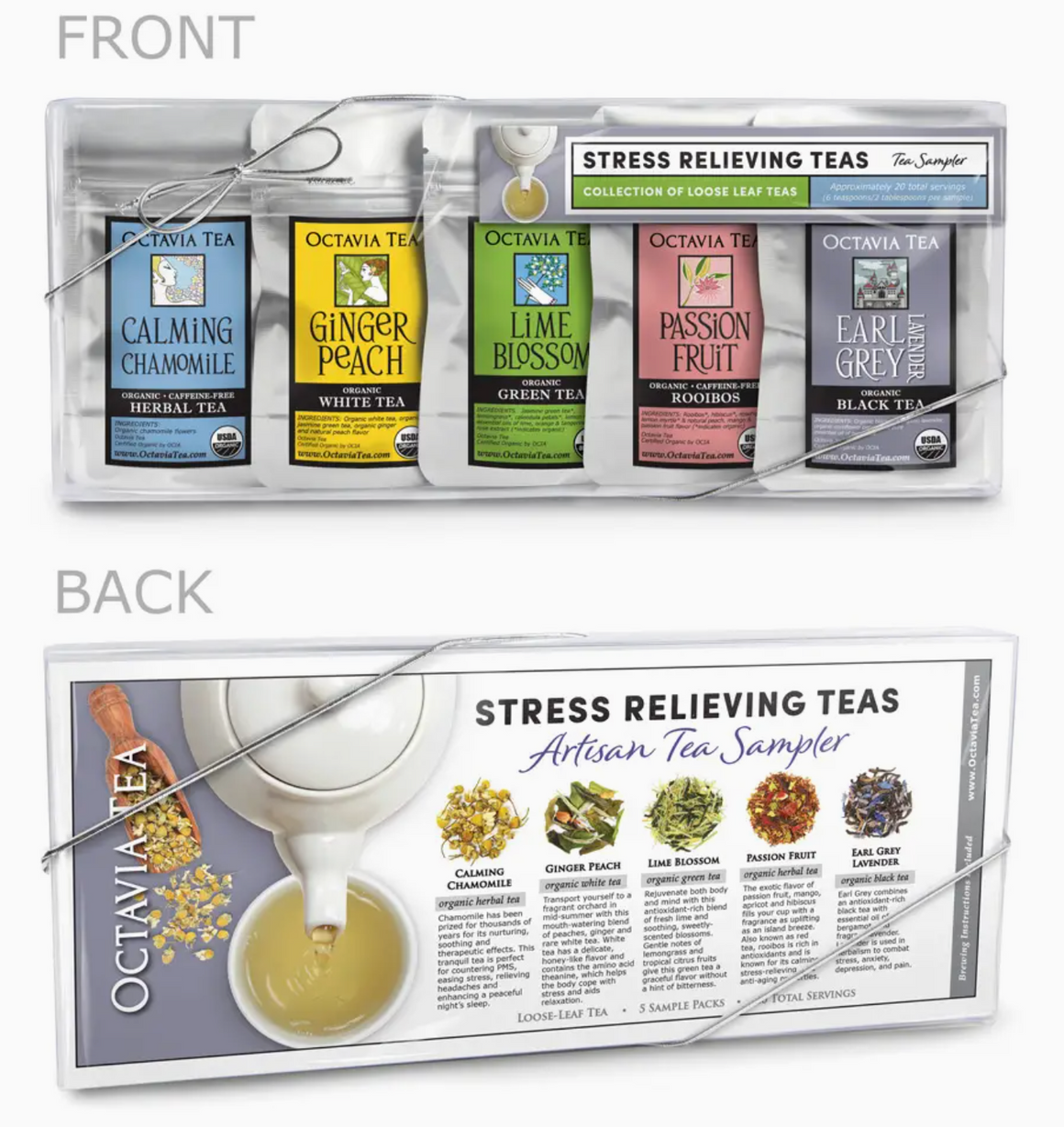 Stress Relieving Teas - Sampler Set