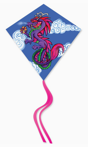 25 in. Diamond - Asian Dragon Kite