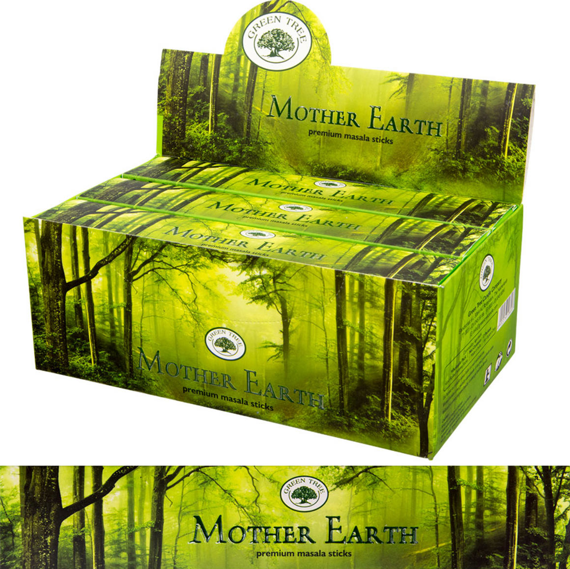 Green Tree Incense 15 gr - Mother Earth