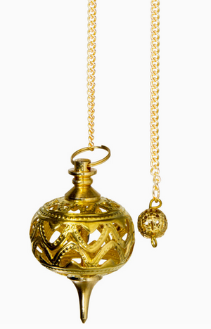 Metal Pendulum Jali - Gold